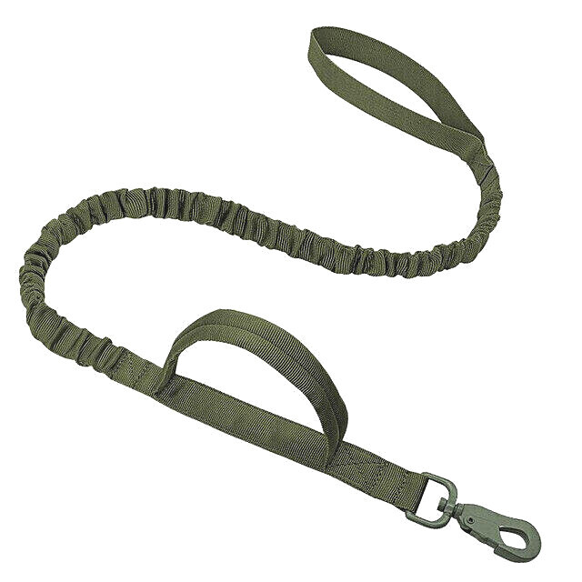 Collar + Leash Heavy Duty K9 Tactical Training Pet Dog Metal Buckle M, L, XL New