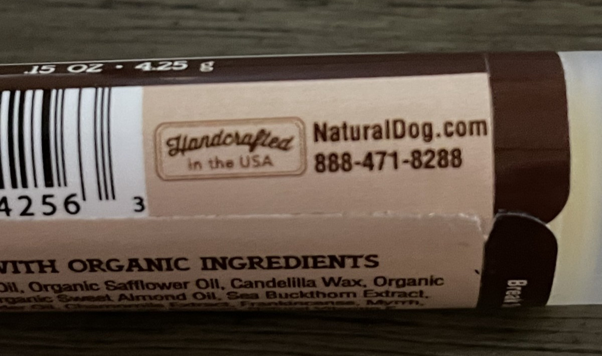 BRAND NEW SEALED NATURAL DOG COMPANY SKIN SOOTHER HEAL SCRAPES RASHES HOT SPOTS