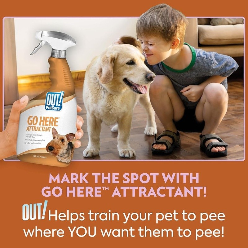 Dog Potty Training Spray Indoor Outdoor Attractant Easy Use Housetraining 32oz
