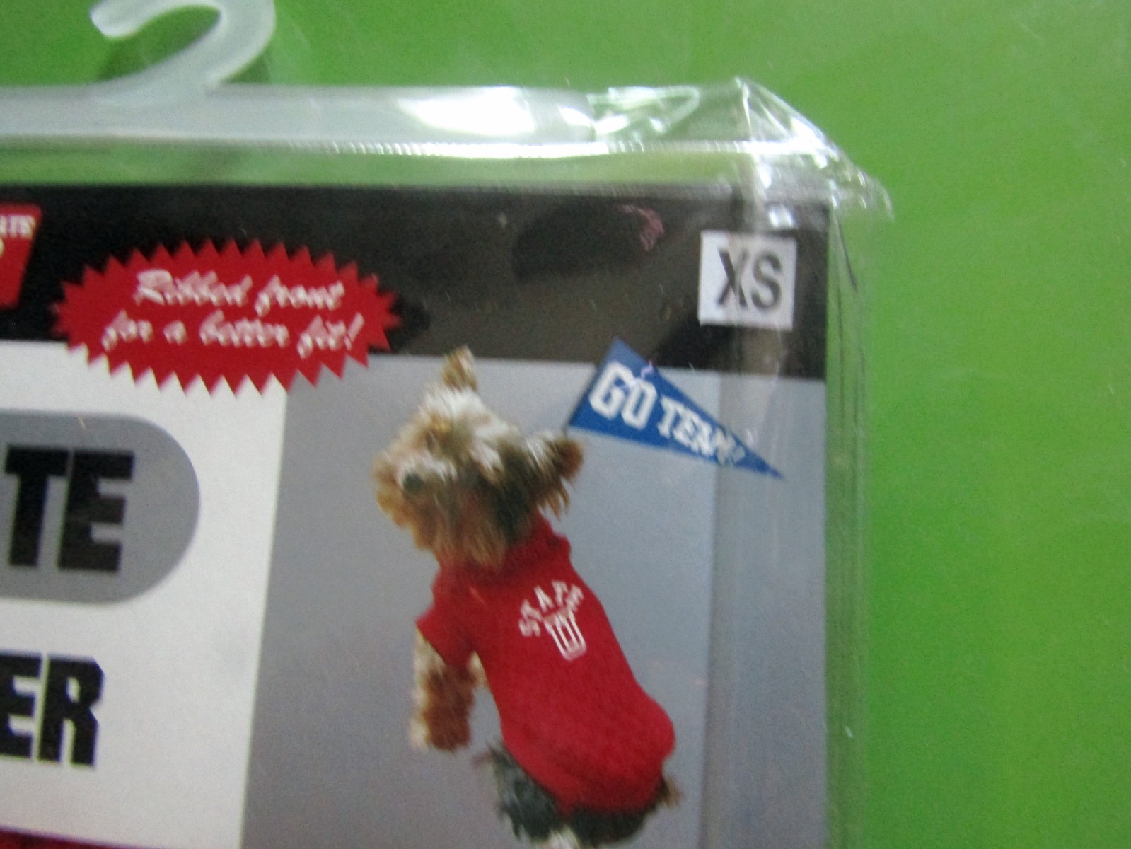 New Pets First College Red and White Ohio State Pet Sweater Size Xtra Small