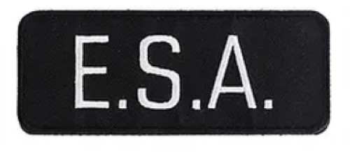 Vest Patches: Service Dog | Therapy | ESA Support Dog | PTSD | ALL ACCESS CANINE