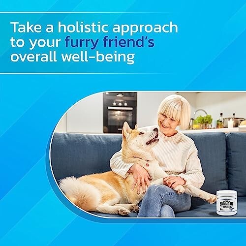 400g Probiotics for Dogs and Cats – Vet Formulated Pet Prebiotic & Enzyme Powder