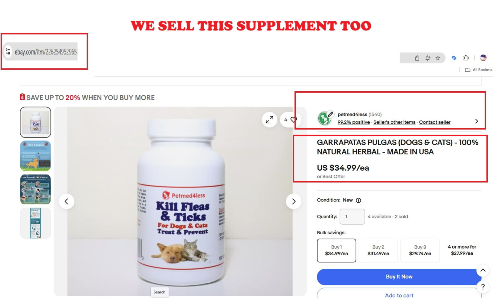 Natural Dewormer for Dog & Cats – Natural herbal to kill, removed & flush – USA