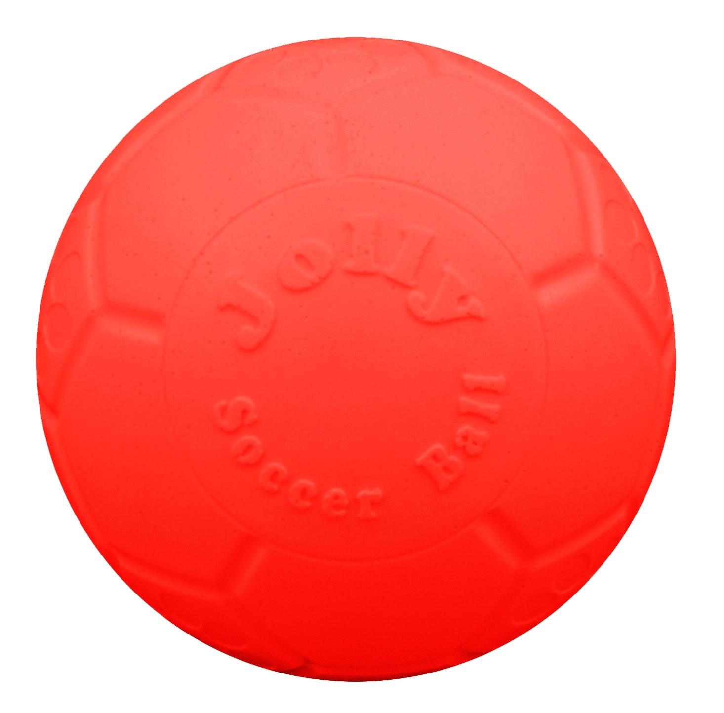 Jolly Pets 6 Inch Orange Soccer Ball Floating Bouncing Dog Toy for All Ages