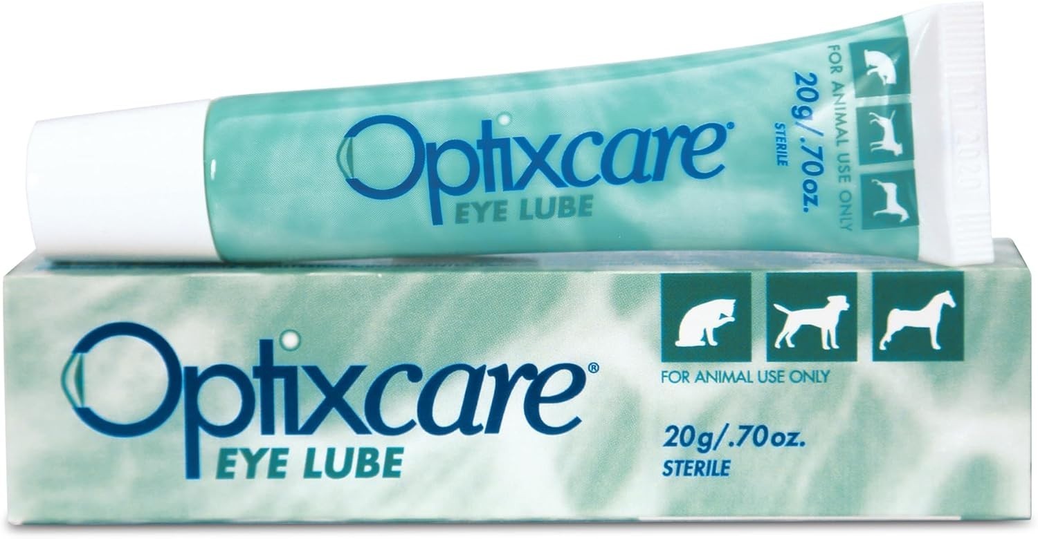Optixcare Eye Lube For Animals, Corneal Protectant & Lubricant, 20 gm