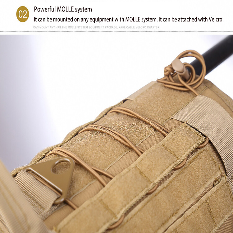 Military Tactical Dog Harness No-pull Heavy Duty MOLLE Training Service Dog Vest