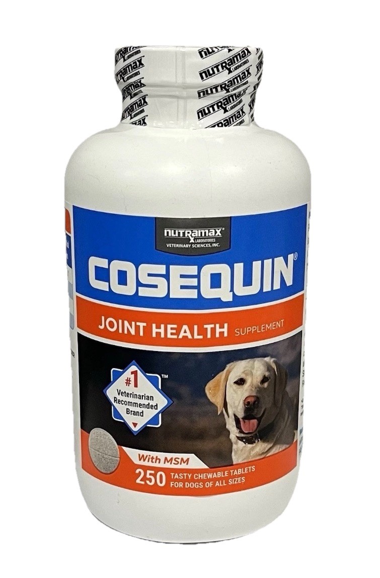 Nutramax Cosequin Dogs Joint Health Supplement 250 Chewable Tablets EXP 2027