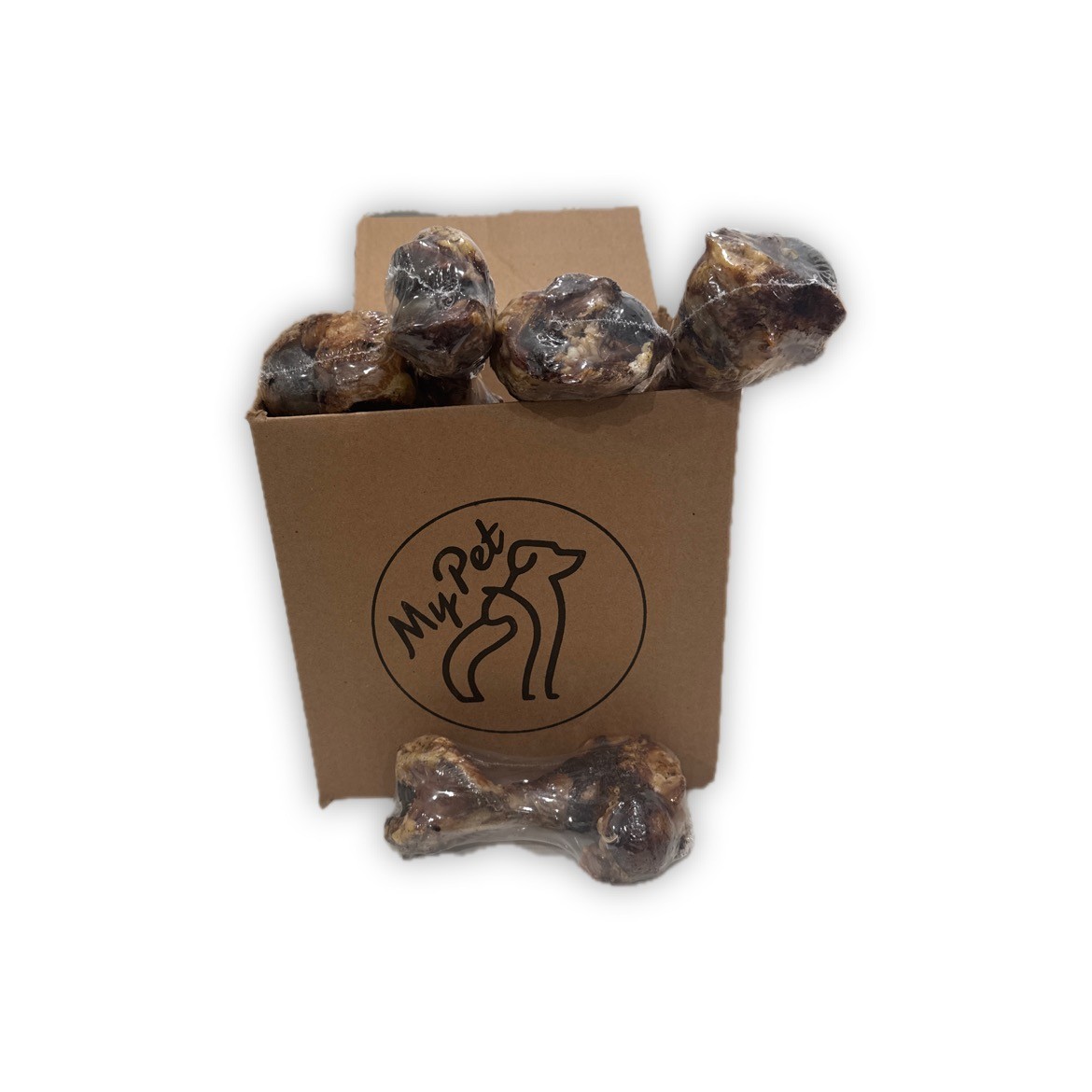 Pig Bones Shoulder For Dogs – 100% Natural Pork Treats (15 count, around 10lb)