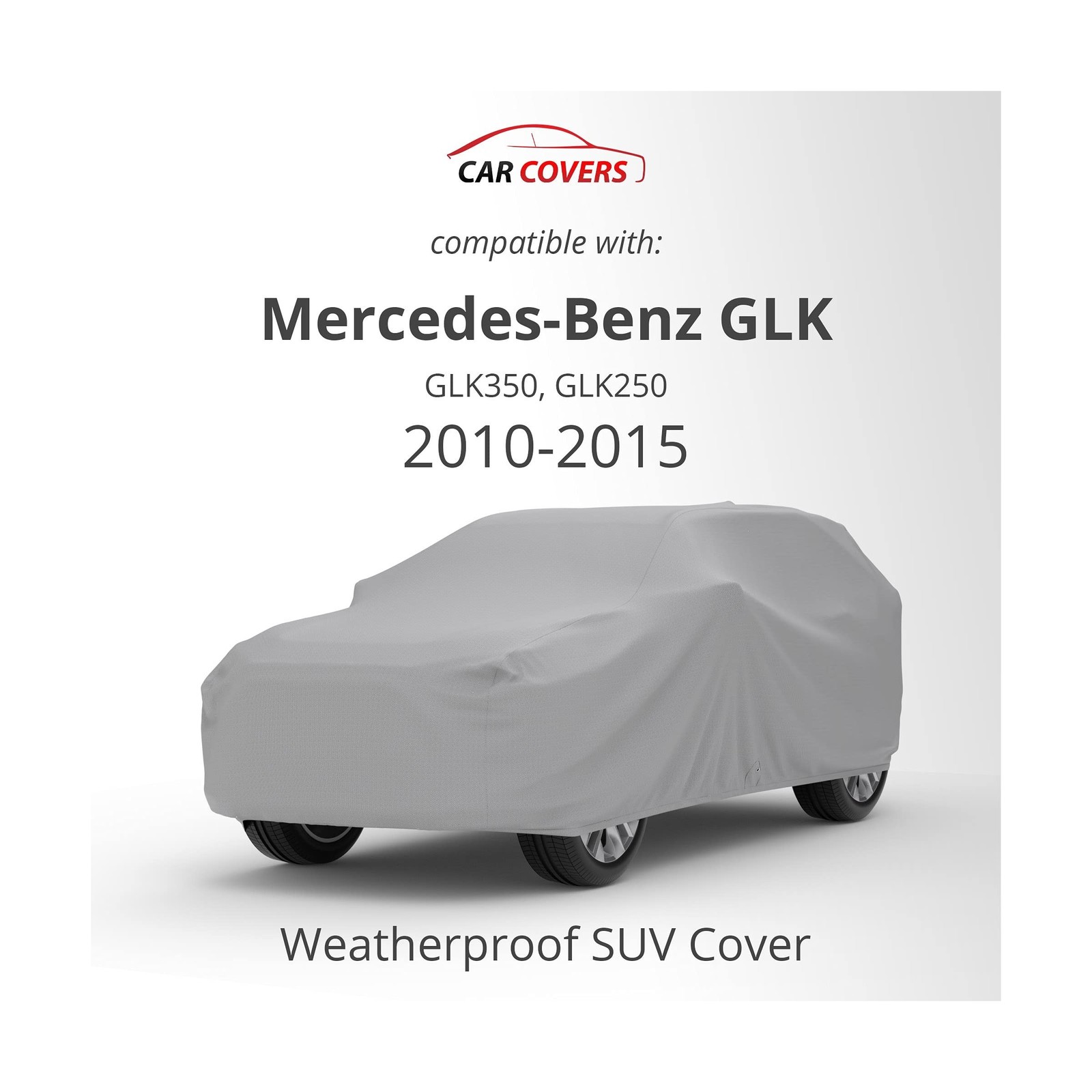 CarCovers Weatherproof SUV Cover & Warranty Compatible with Mercedes-Benz 201…